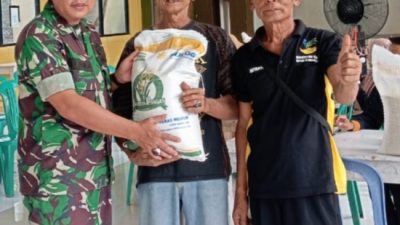 Pekon Wonosari Gadingrejo Salurkan Bantuan Beras CBP Tahap lV