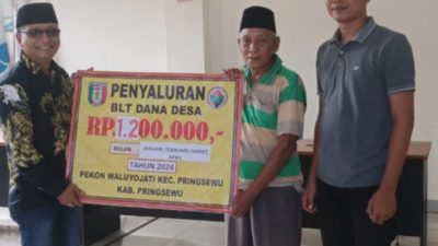 BLT-DD Pekon Waluyojati Tersalurkan Ke-KPM