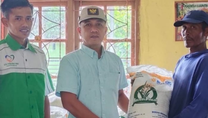 Bantuan Beras Pekon Way Ngison Sukses Disalurkan