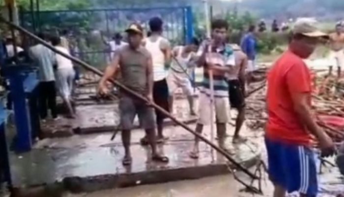 Sejumlah Pemukiman Warga di Pringsewu Terendam Banjir