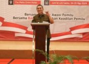 Hadiri Pelantikan Anggota Panwaslu Kecamatan, Pj Bupati Ingatkan Bekerja Profesional