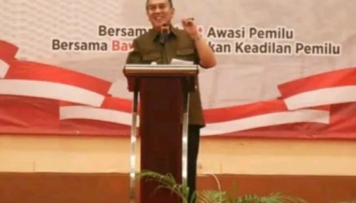 Hadiri Pelantikan Anggota Panwaslu Kecamatan, Pj Bupati Ingatkan Bekerja Profesional