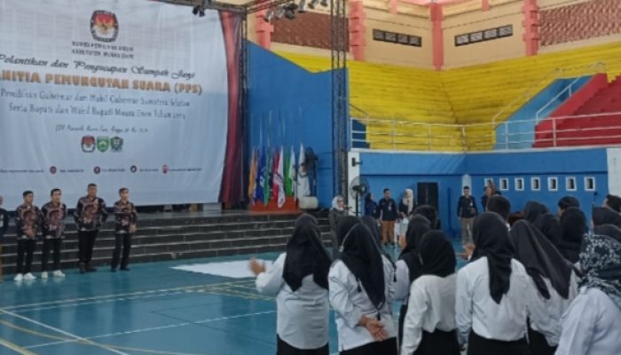 Pelantikan dan Pengambilan Sumpah/janji Anggota PPS Pemilu Tahun 2024