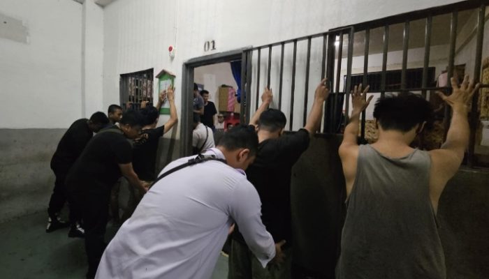 Lapas Pancur Batu Kanwil Kemenkumham Sumatra Utara Gelar Razia Rutin Kamar Hunian WBP