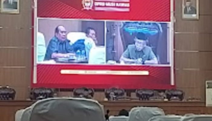 Dalam Rangka Dengarkan Pandangan Fraksi-fraksi, DPRD Musi Rawas Gelar Paripurna 