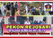 Pekon Rejosari Gelar Upacara HUT RI Ke-79 dan Ziarah Makam Pahlawan