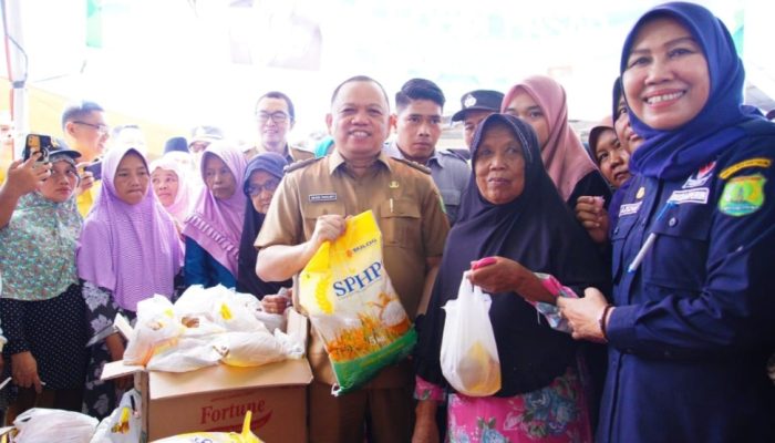 Tekan Inflasi Pemkab Musi Banyuasin Gencarkan Program Operasi Pasar