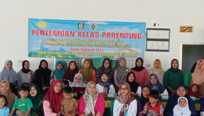 Sukses, Pemerintah Pekon Sukamulya Gelar Giat Pertempuran Kelas Parenting