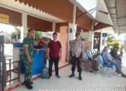Personil Polsek Perdagangan Amankan Arus Balik Lebaran di Stasiun Bandar Tinggi