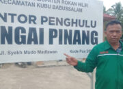 Kelompok Tani KM 26 Meminta Agar Penghulu Sei Pinang Kec. Kubu Babussalam Kab. Rokan Hilir Ada Kepastian tanda Parit Dan Batas Tanah.