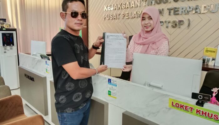Diduga Ada Penyalahgunaan Jabatan Yang Menjurus ke KKN , Lembaga PST Laporkan Perkimtan Muara Enim ke Kejati Sumsel