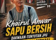 Dalam Pledoinya Khairul Anwar Tegaskan Kerugian PT BRSE Hasil Rekayasa Penyidik