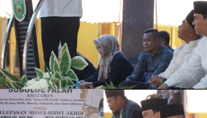 Tegaskan Komitmen Dukung Penuh Pesantren Benteng Moral dan Pencetak Generasi Unggul Sumsel, Cik Ujang Hadiri Haflah Ponpes Subul Falah