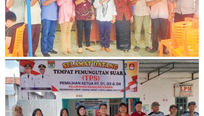Pemilihan Ketua RT Kelurahan Bandung Kanan Kota Lubuklinggau Periode 2026-2031 Berlangsung Demokratis Dan Damai.