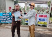 LSM MMK Aksi Damai di Kejati Sumsel Minta Tindak Tegas Oknum Keuangan Dinas PUBM Kabupaten Musi Rawas