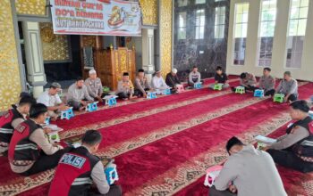Perkuat Keimanan Personel, Polres PALI Laksanakan Khataman Al-Qur’an Jelang Hari Bhayangkara