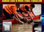 KEJARAN MAUT! GAGAL MELARIKAN DIRI, BANDAR NARKOBA MUSI BANYUASIN TEWAS DI SUNGAI
