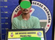Polres PALI Gagalkan Peredaran Sabu, Terduga Pengedar Ditangkap di Rumahnya