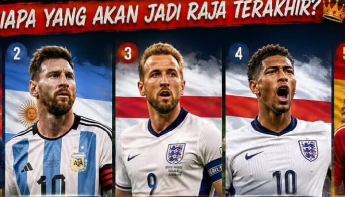 Duel Terakhir Messi vs Mbappé! Sama-sama 8 Gol, Sepatu Emas 2026 Ditentukan di Final