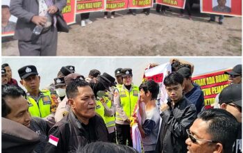 PEKAT IB Sumsel Gelar Aksi Damai Minta Inspektur Tambang Usut Dugaan Pelanggaran Operasional PT BSPC