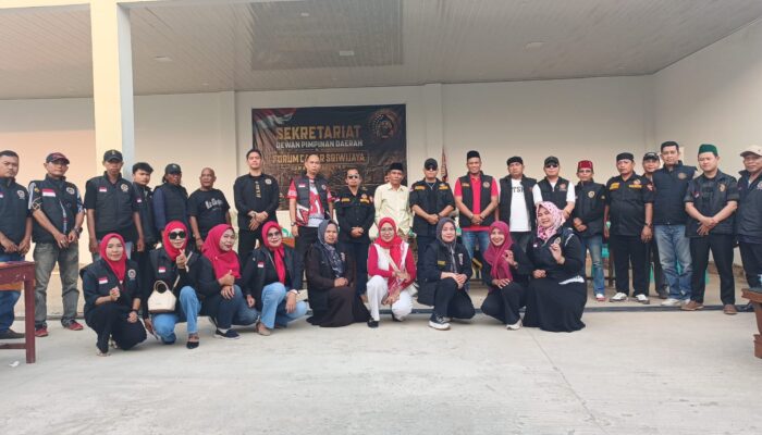 Perkuat Kebersamaan, DPD Forum Cakar Sriwijaya Resmikan Sekretariat di Sematang Borang