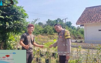 Bhabinkamtibmas Polsek Rantau Bayur Ajak Warga Dukung P2B dan Swasembada Pangan