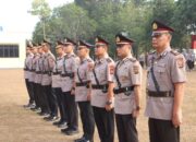 Polres Banyuasin Gelar Sertijab Sejumlah Pejabat, Kapolres Banyuasin Tekankan Profesionalitas dan Pengabdian