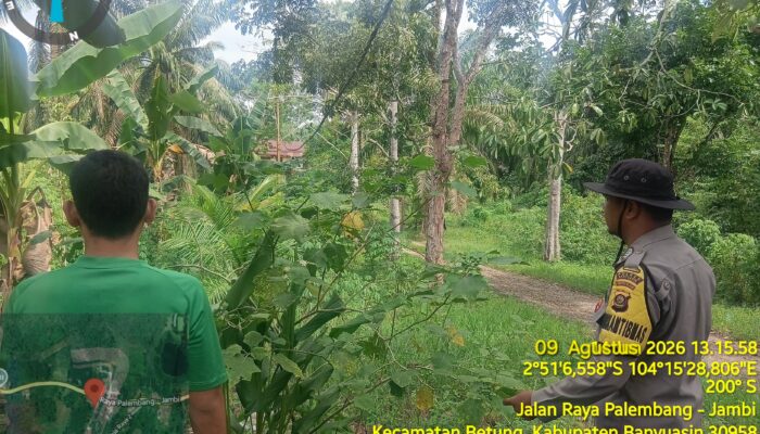 Bhabinkamtibmas Bripka Anton Lendra Terus Aktif Imbau Masyarakat Untuk Melaksanakan Program P2B