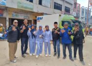 Forum Cakar Sriwijaya PAC Sematang Borang Gelar Jum’at Berkah, Bagikan Makanan kepada Masyarakat