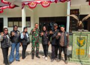 Sinergitas TNI dan Ormas Menguat, PAC Sako Cakar Sriwijaya Silaturahmi ke Koramil 08/Sako