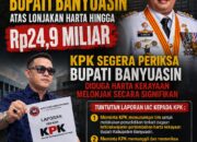Harta Bupati Banyuasin Diduga Melonjak Hingga Rp24,9 Miliar Picu IAC Sumsel Buat Laporan ke KPK-RI