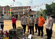 Kunjungi Posko Karhutla 04 Sako, Kapolres Banyuasin Beri Dukungan dan Apresiasi kepada Petugas