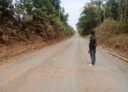 Di Duga peningkatan jalan Benuang kampai proyek siluman Warga mempertanyakan peningkatan jalan Benuang Kampai di duga ada apa tidak ada papan impormasi