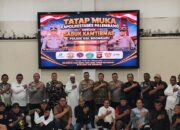 PAC Ilir Timur II Forum Cakar Sriwijaya Hadiri Tatap Muka Kapolrestabes Palembang Bersama Sabuk Kamtibmas