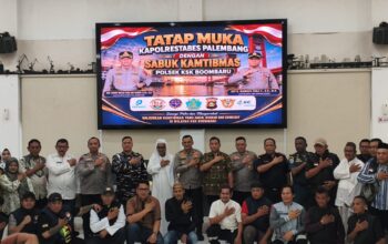 PAC Ilir Timur II Forum Cakar Sriwijaya Hadiri Tatap Muka Kapolrestabes Palembang Bersama Sabuk Kamtibmas