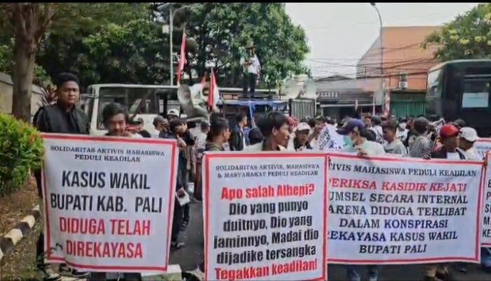 Kasidik Kejati Sumsel Diduga Merekayasa Kasus Wakil Bupati PALI Picu SOAK Sumsel Lapor ke Kejagung RI