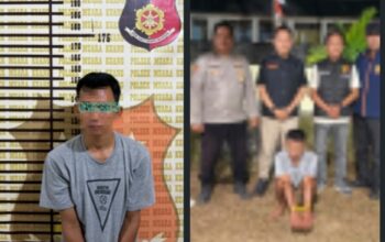 Gerak Cepat Polsek Muara Kuang Ungkap Pencurian Getah Karet, Satu Pelaku Ditangkap