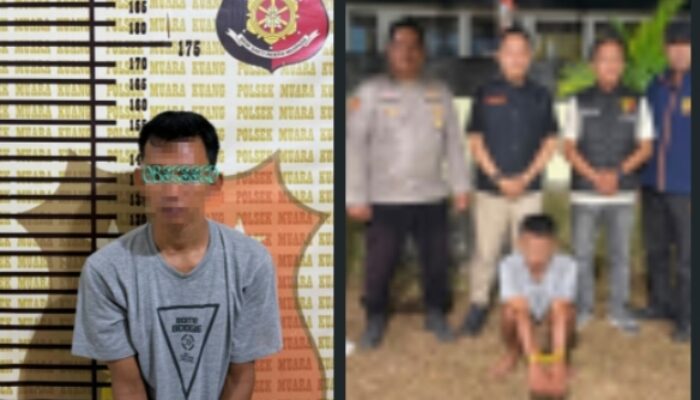 Gerak Cepat Polsek Muara Kuang Ungkap Pencurian Getah Karet, Satu Pelaku Ditangkap
