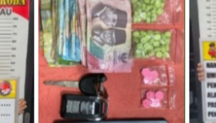 Kabur hingga Lompat dari Jembatan, Dua Pemuda di Lubuk Linggau Dibekuk Bawa 98 Butir Ekstasi