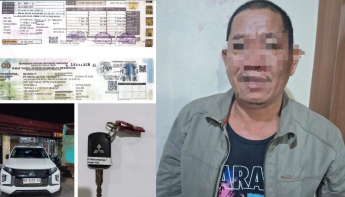 Hadang Mobil Operasional Perusahaan, Hingga Lakukan Pemerasan Oknum Kades di Musi Rawas Diamankan Polisi