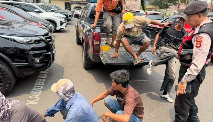 Satgas Preventif Operasi Sikat Musi Amankan 15 Pelaku Pungli di Palembang