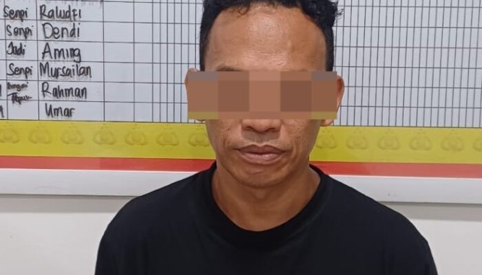 Aksi Terekam CCTV, Pelaku Pencurian Rumah di Talang Jambe Ditangkap