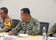 Melalui Vicon, Danrem 044/Gapo Perkuat Sinergi Penanganan Bencana