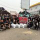 Diawali Dengan Do’a Bersama, Forum Cakar Sriwijaya Bagikan Ratusan Nasi Siap Saji Kepada Masyarakat Palembang