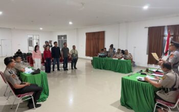 Lima Saksi Hadir dalam Sidang KKEP Anggota Polres PALI, Ini Hasil Putusannya