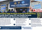Tak Punya KTP Pemilik Pertama, Wajib Pajak di Samsat Palembang I Mengaku Dihadapkan Aturan Pemblokiran