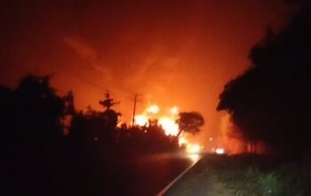 Gudang Minyak di Lorok Ogan Ilir Terbakar, Tiga Orang Dikabarkan Alami Luka Bakar