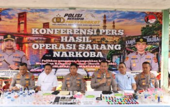 Perangi Narkoba, Polda Sumsel Amankan 1 Kg Sabu dan 17 Butir Ekstasi